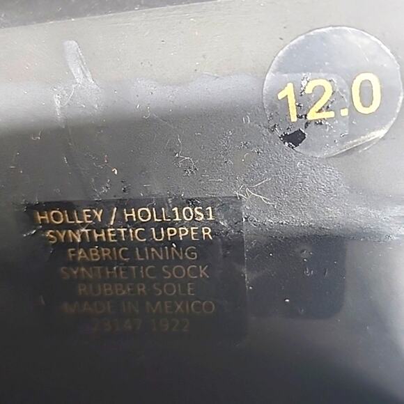 🚨NEW🚨STEVE MADDEN🚨 HOLLEY BLACK ANKLE CHUNKY CHELSEA BOOT LADIES 12 NWOB - Picture 14 of 16